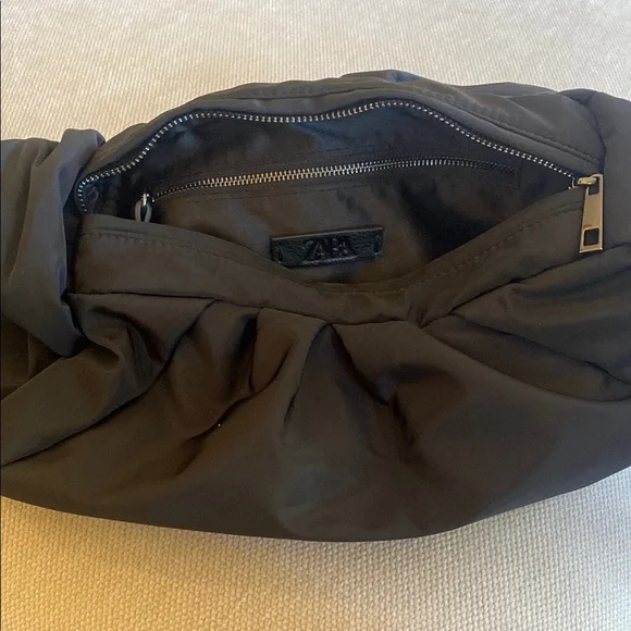ZARA Nylon Slouchy Handbag - Picture 3 of 3